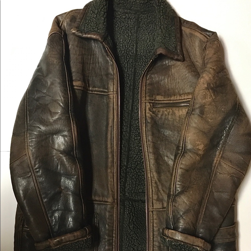 Vintage Phillip Wool coat trench